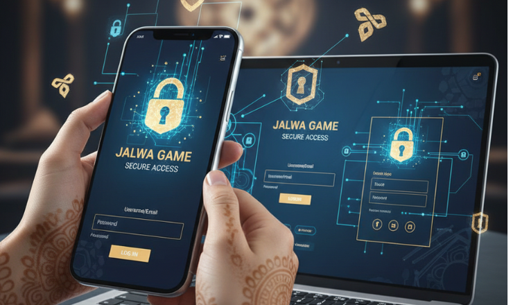 Jalwa Game Official Website Login 2026 step-by-step guide showing secure and fast account access screen