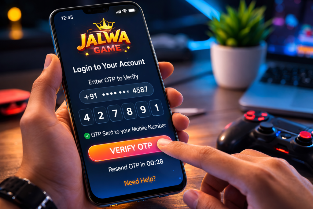 Jalwa Game login download guide showing easy steps to access the Jalwa Game platform and start playing online games instantly on mobile.