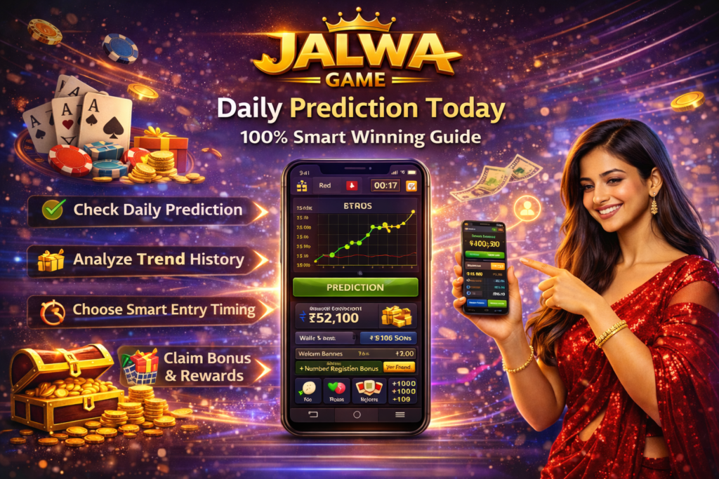 Jalwa Game Daily Prediction Today – Smart winning guide with expert tips, prediction strategies, and daily insights for better gameplay decisions on Jalwa Game.